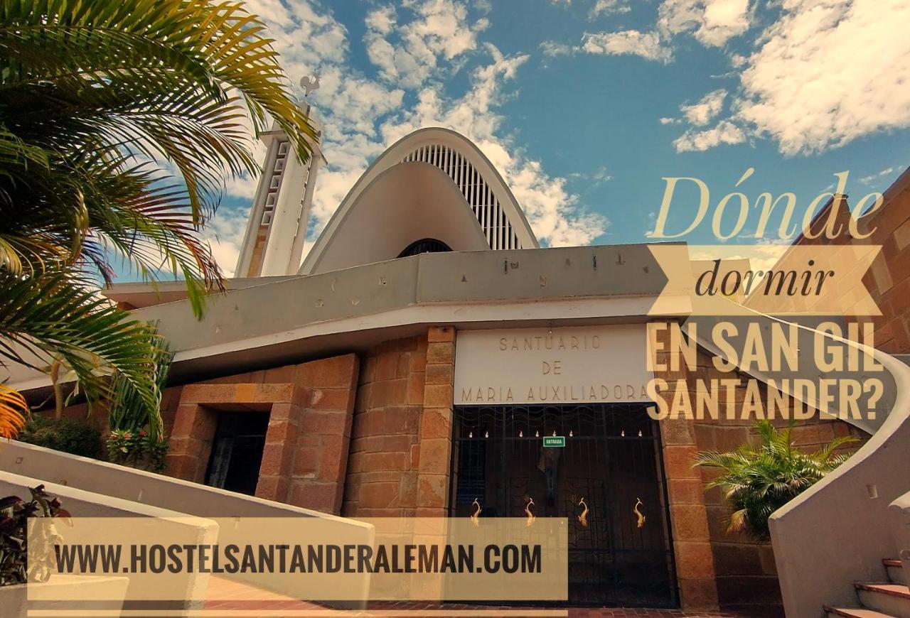 Santander Aleman Hostel San Gil Esterno foto