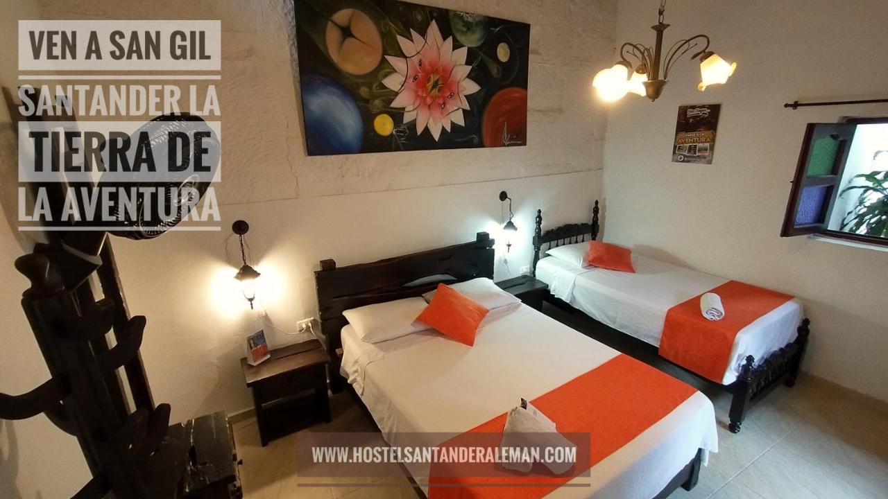 Santander Aleman Hostel San Gil Esterno foto